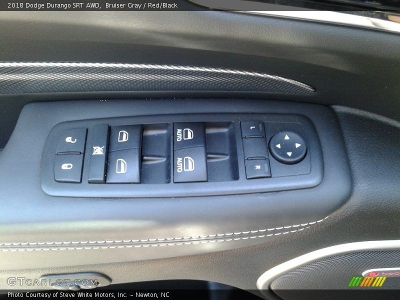 Bruiser Gray / Red/Black 2018 Dodge Durango SRT AWD