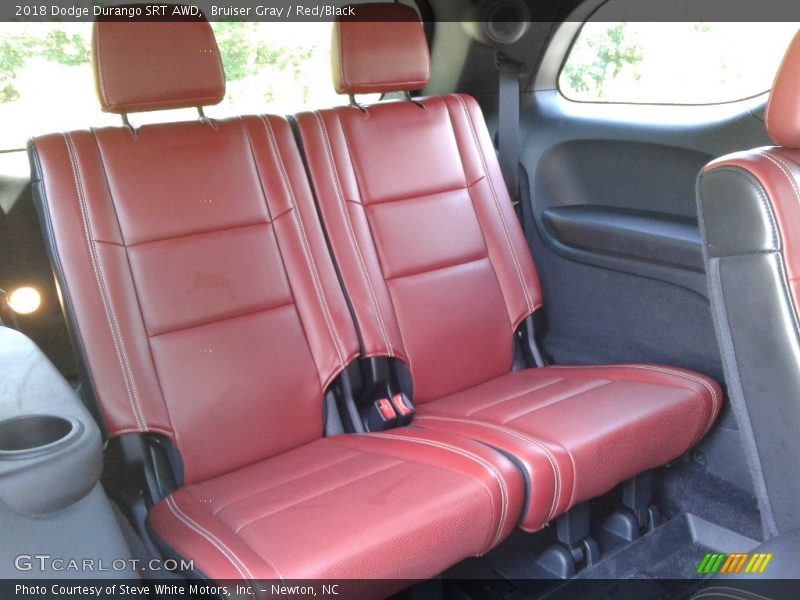 Bruiser Gray / Red/Black 2018 Dodge Durango SRT AWD
