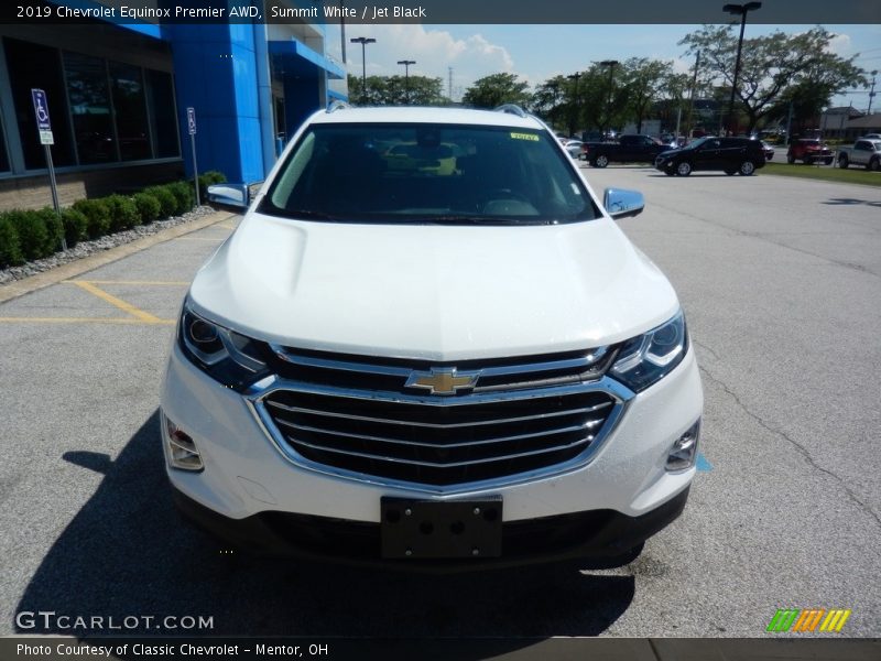 Summit White / Jet Black 2019 Chevrolet Equinox Premier AWD