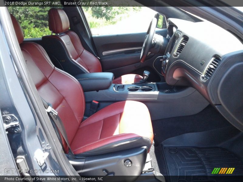 Bruiser Gray / Red/Black 2018 Dodge Durango SRT AWD