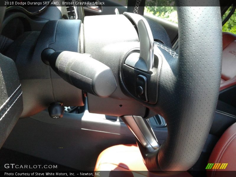 Bruiser Gray / Red/Black 2018 Dodge Durango SRT AWD