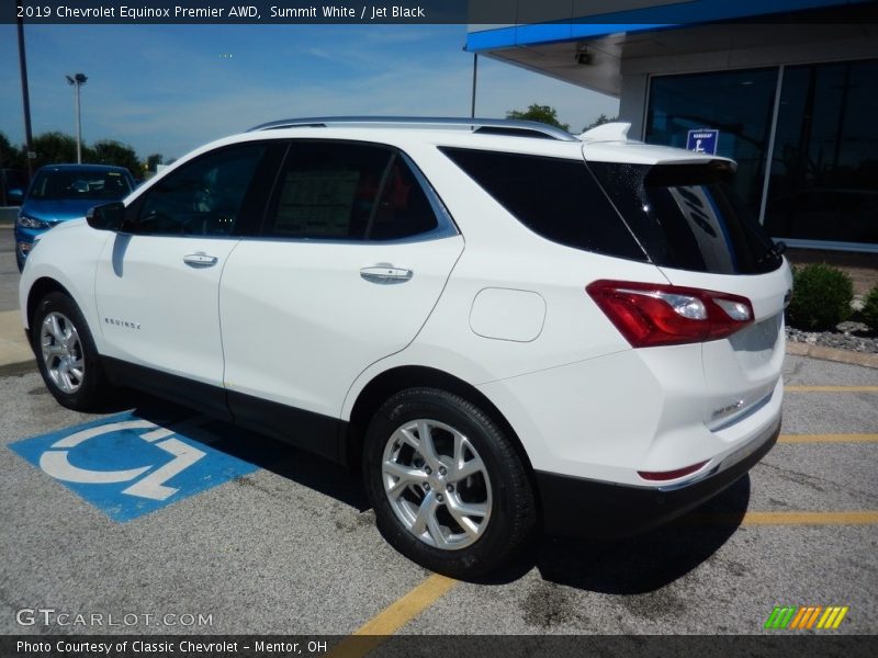 Summit White / Jet Black 2019 Chevrolet Equinox Premier AWD