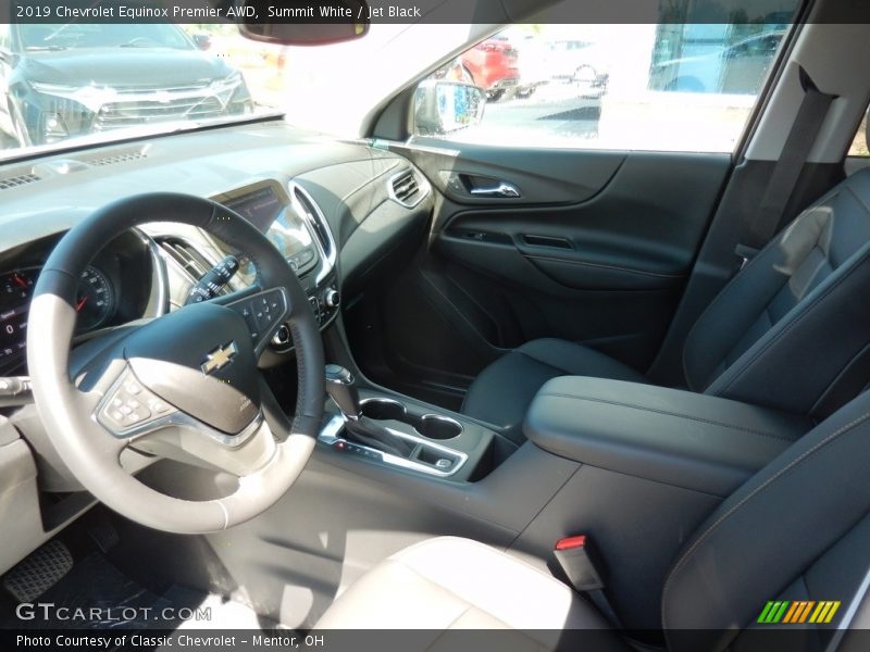 Summit White / Jet Black 2019 Chevrolet Equinox Premier AWD