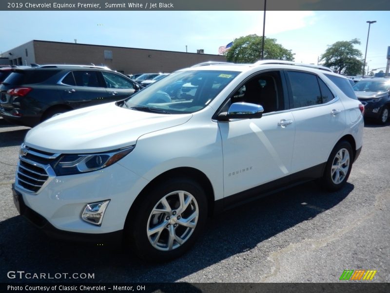 Summit White / Jet Black 2019 Chevrolet Equinox Premier