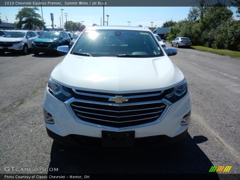 Summit White / Jet Black 2019 Chevrolet Equinox Premier