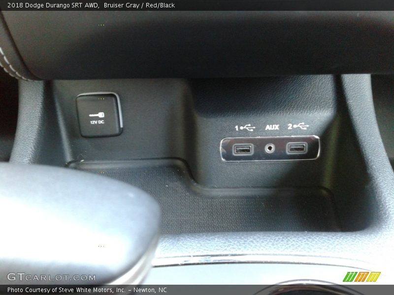 Bruiser Gray / Red/Black 2018 Dodge Durango SRT AWD