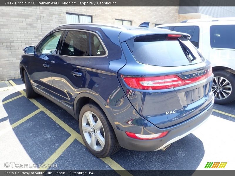 Midnight Sapphire / Cappuccino 2017 Lincoln MKC Premier AWD