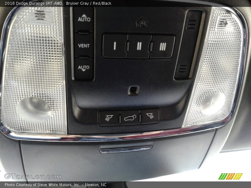 Bruiser Gray / Red/Black 2018 Dodge Durango SRT AWD