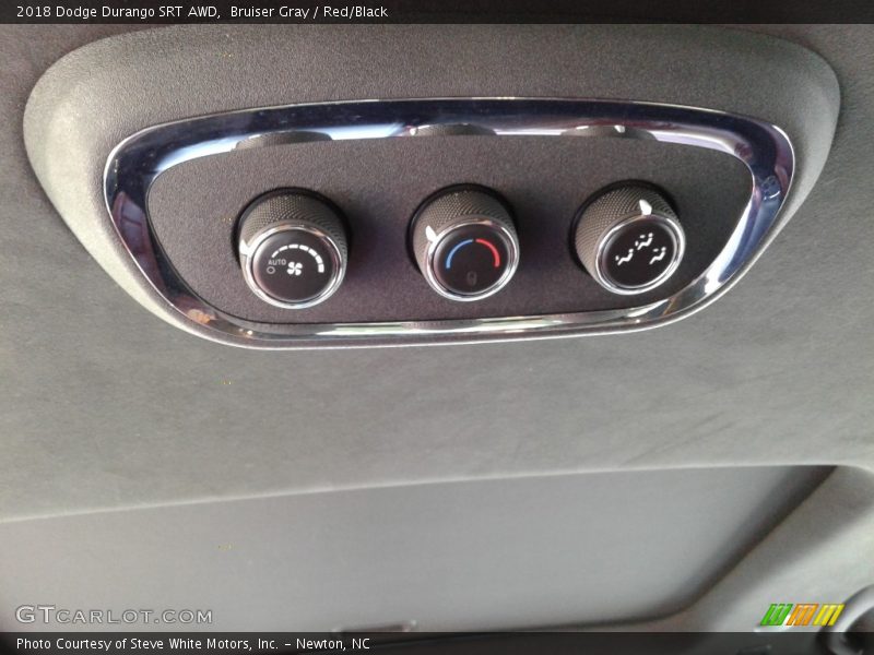 Bruiser Gray / Red/Black 2018 Dodge Durango SRT AWD