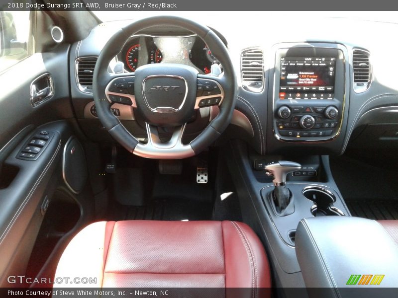 Bruiser Gray / Red/Black 2018 Dodge Durango SRT AWD
