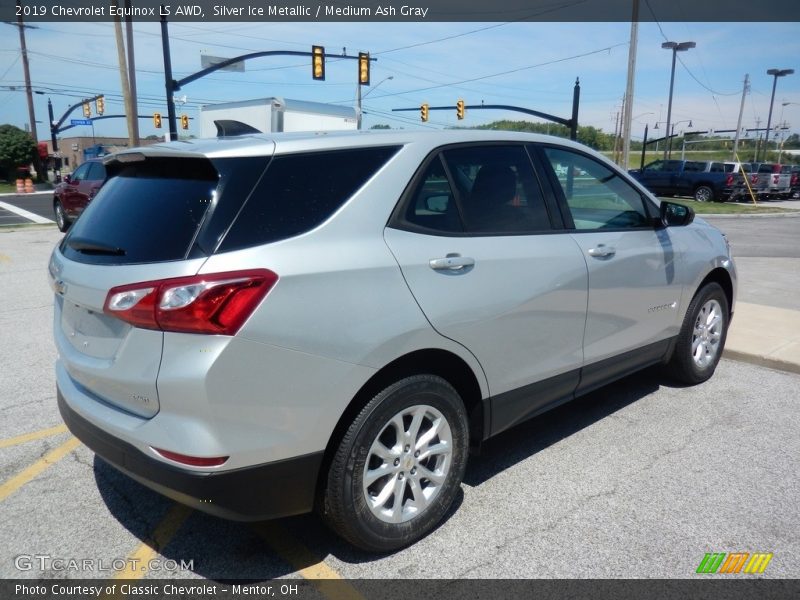 Silver Ice Metallic / Medium Ash Gray 2019 Chevrolet Equinox LS AWD