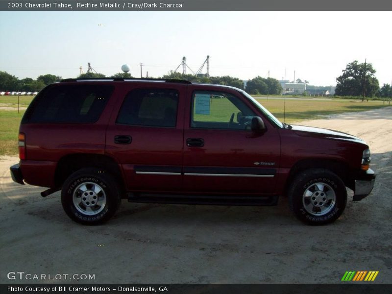 Redfire Metallic / Gray/Dark Charcoal 2003 Chevrolet Tahoe