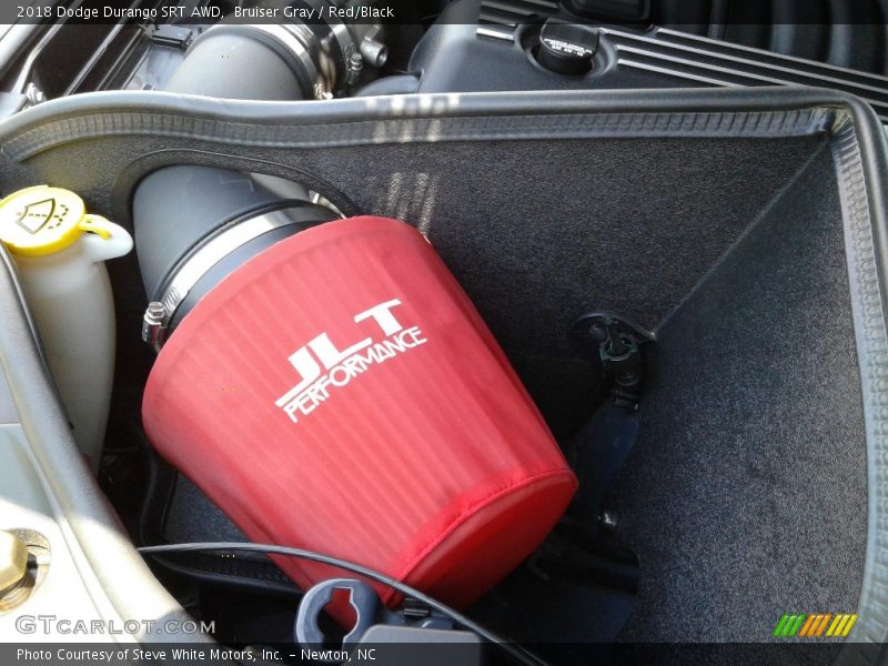 Bruiser Gray / Red/Black 2018 Dodge Durango SRT AWD