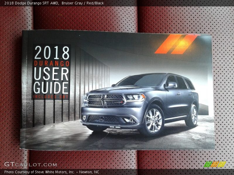 Bruiser Gray / Red/Black 2018 Dodge Durango SRT AWD