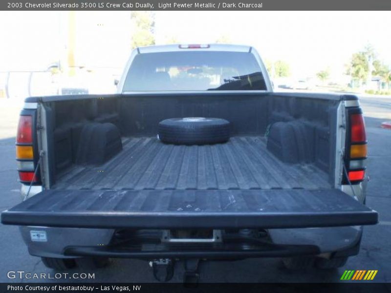 Light Pewter Metallic / Dark Charcoal 2003 Chevrolet Silverado 3500 LS Crew Cab Dually