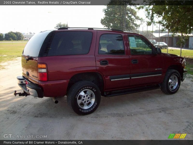 Redfire Metallic / Gray/Dark Charcoal 2003 Chevrolet Tahoe