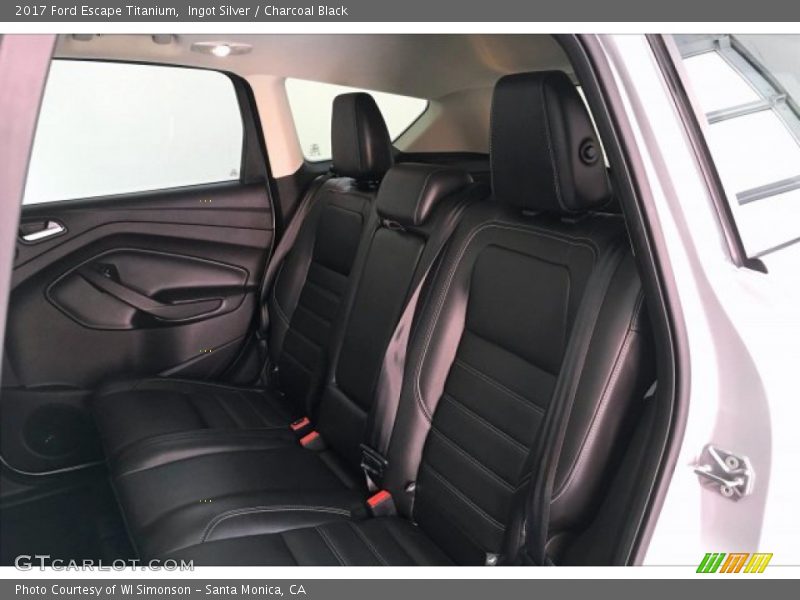 Ingot Silver / Charcoal Black 2017 Ford Escape Titanium