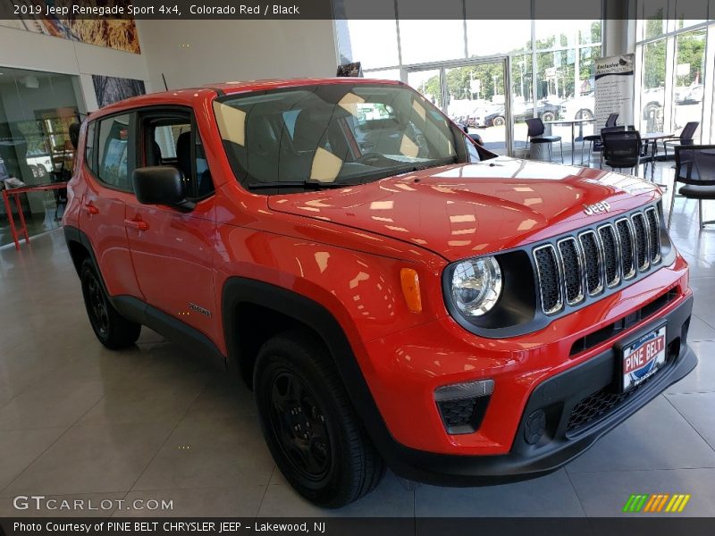 Colorado Red / Black 2019 Jeep Renegade Sport 4x4