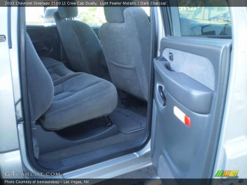 Light Pewter Metallic / Dark Charcoal 2003 Chevrolet Silverado 3500 LS Crew Cab Dually