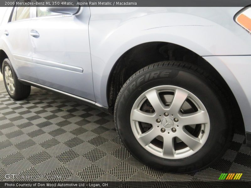 Alpine Rain Metallic / Macadamia 2006 Mercedes-Benz ML 350 4Matic