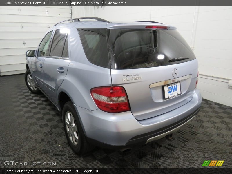 Alpine Rain Metallic / Macadamia 2006 Mercedes-Benz ML 350 4Matic