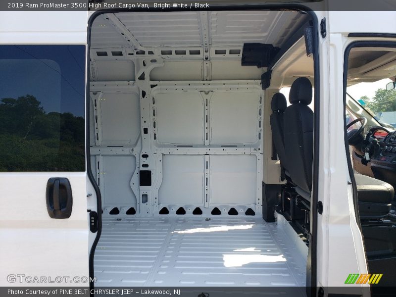 Bright White / Black 2019 Ram ProMaster 3500 High Roof Cargo Van