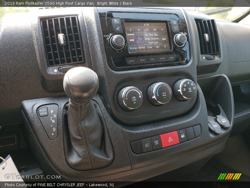 Bright White / Black 2019 Ram ProMaster 3500 High Roof Cargo Van
