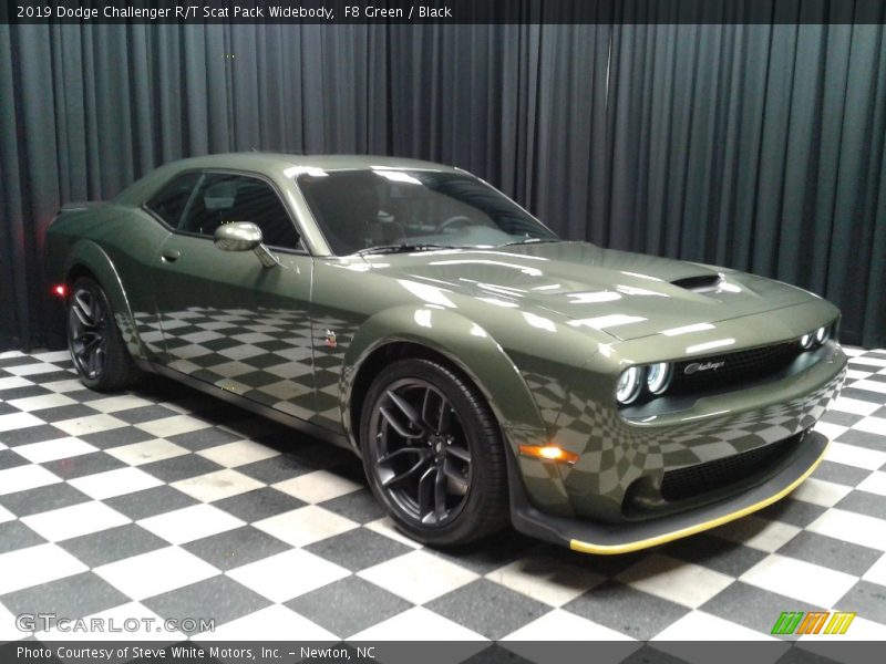 F8 Green / Black 2019 Dodge Challenger R/T Scat Pack Widebody