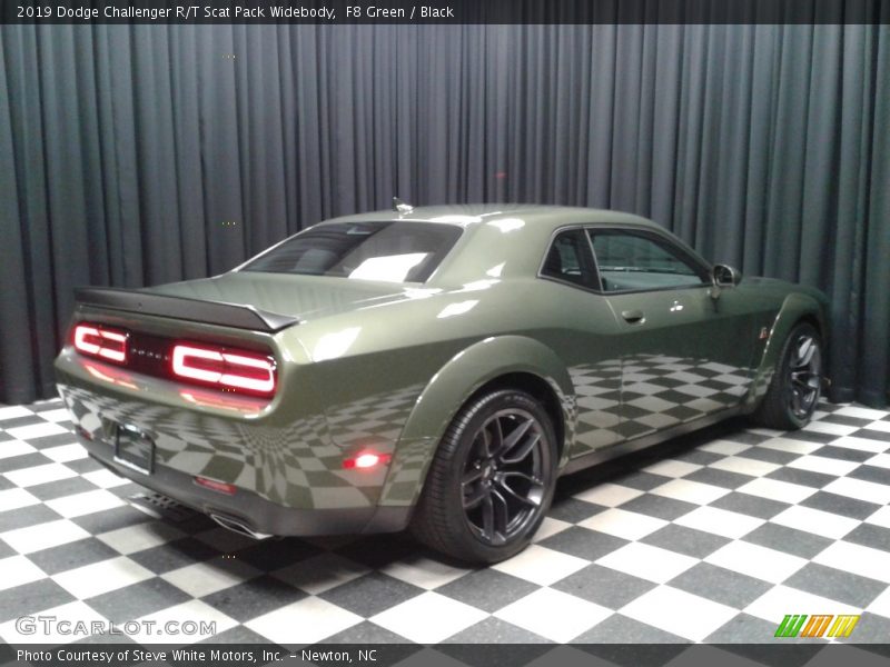 F8 Green / Black 2019 Dodge Challenger R/T Scat Pack Widebody