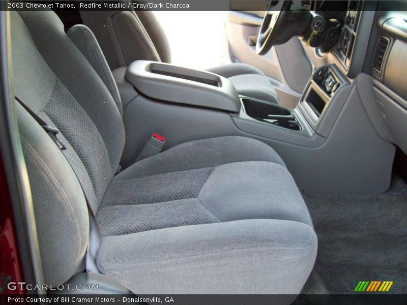 Redfire Metallic / Gray/Dark Charcoal 2003 Chevrolet Tahoe