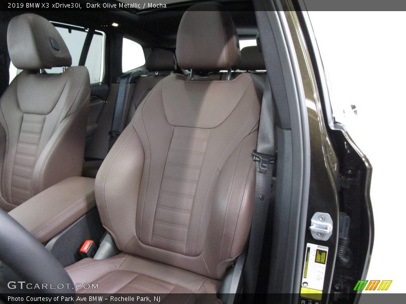 Dark Olive Metallic / Mocha 2019 BMW X3 xDrive30i