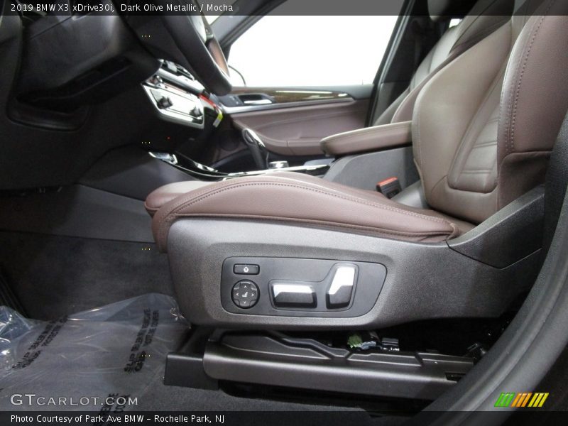 Dark Olive Metallic / Mocha 2019 BMW X3 xDrive30i
