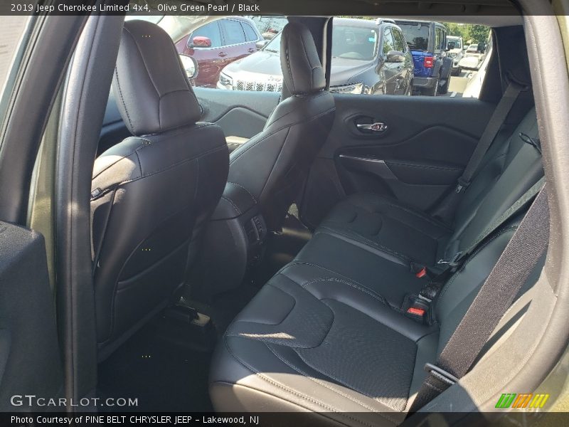 Olive Green Pearl / Black 2019 Jeep Cherokee Limited 4x4
