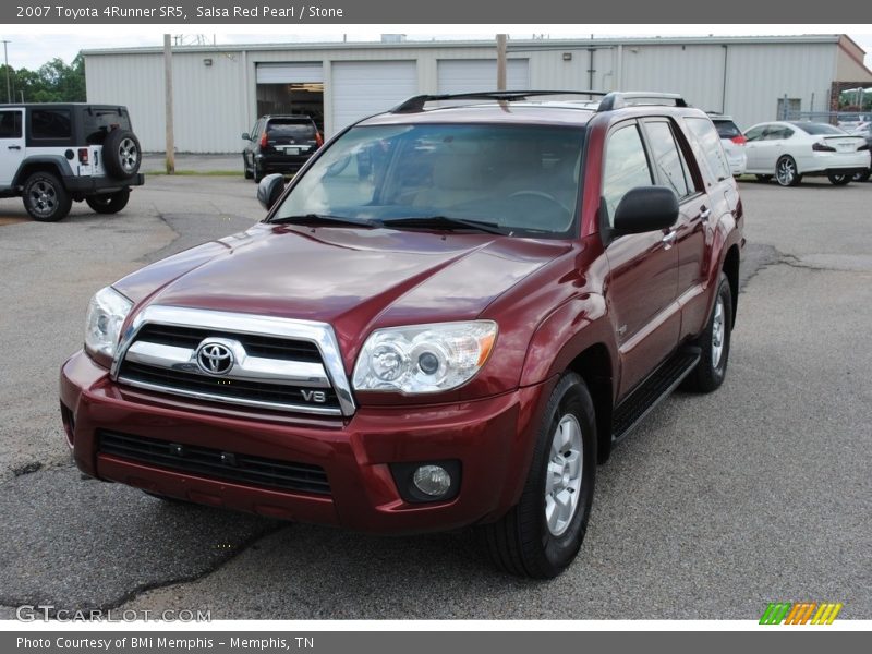 Salsa Red Pearl / Stone 2007 Toyota 4Runner SR5