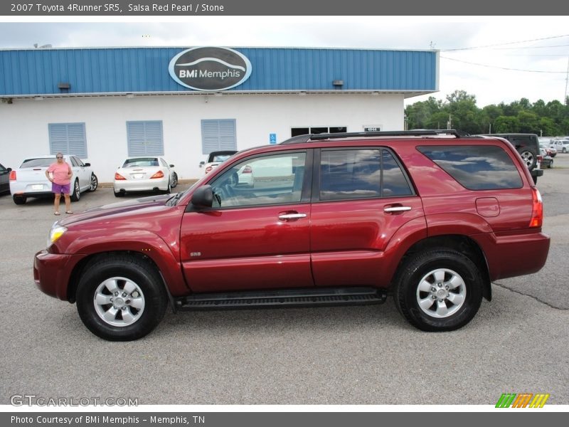 Salsa Red Pearl / Stone 2007 Toyota 4Runner SR5