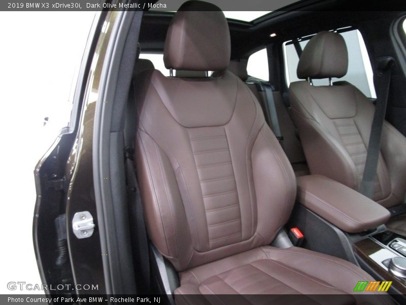 Dark Olive Metallic / Mocha 2019 BMW X3 xDrive30i