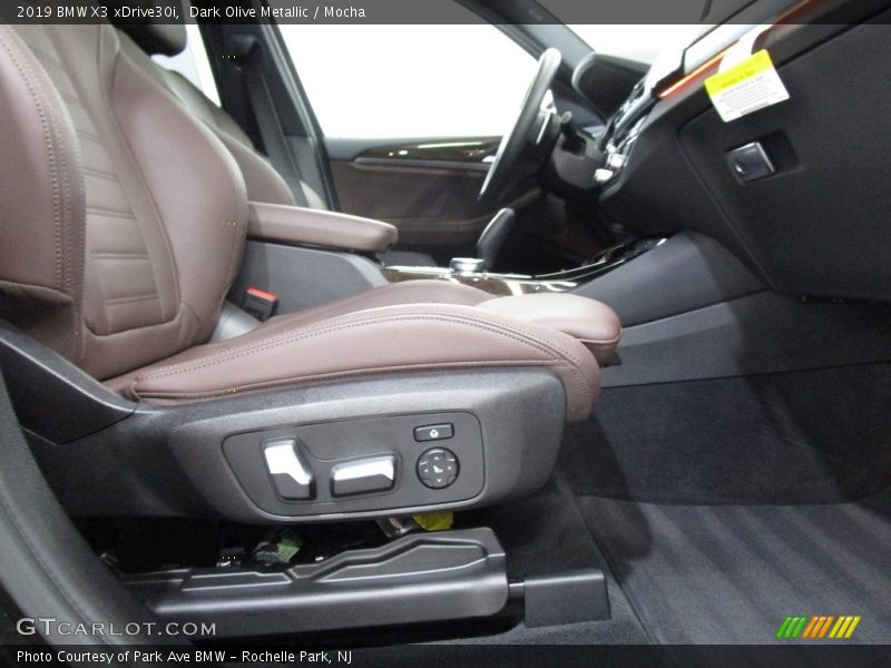 Dark Olive Metallic / Mocha 2019 BMW X3 xDrive30i