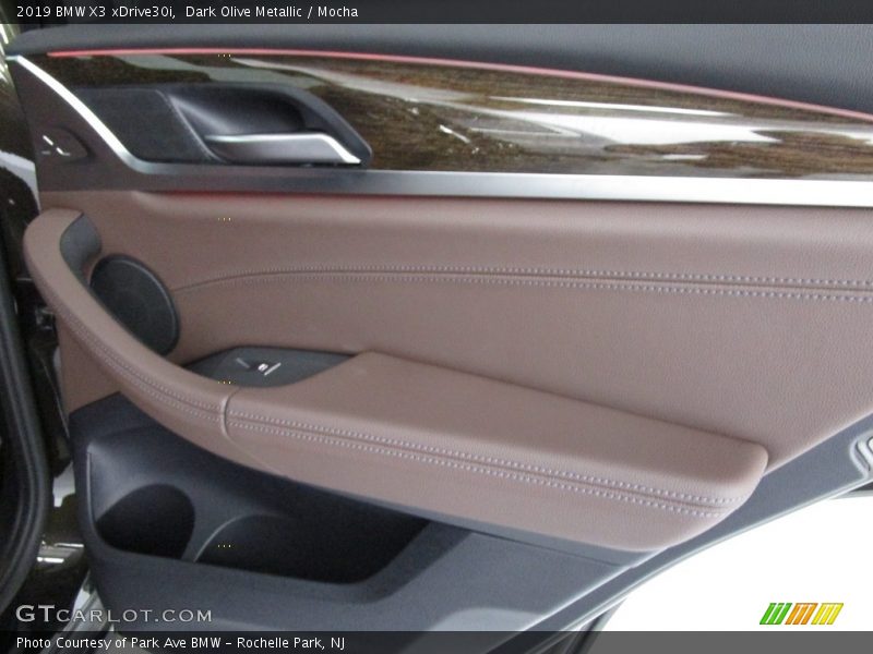 Dark Olive Metallic / Mocha 2019 BMW X3 xDrive30i