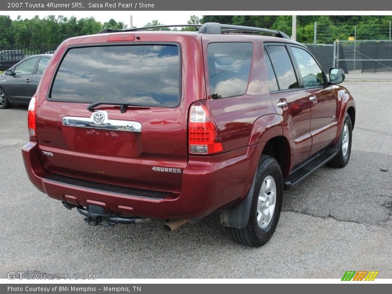 Salsa Red Pearl / Stone 2007 Toyota 4Runner SR5