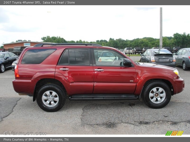 Salsa Red Pearl / Stone 2007 Toyota 4Runner SR5