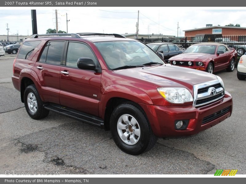 Salsa Red Pearl / Stone 2007 Toyota 4Runner SR5