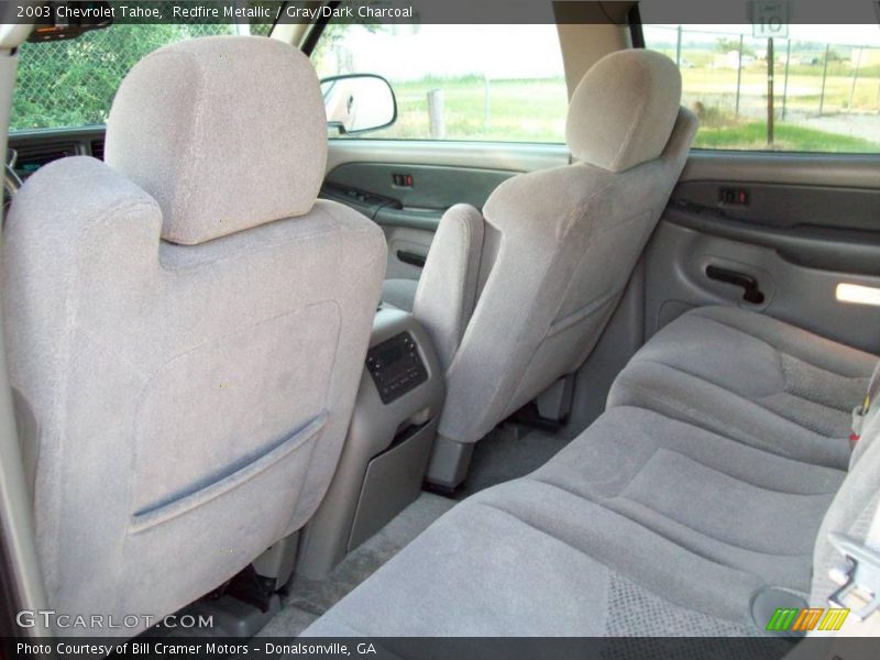 Redfire Metallic / Gray/Dark Charcoal 2003 Chevrolet Tahoe