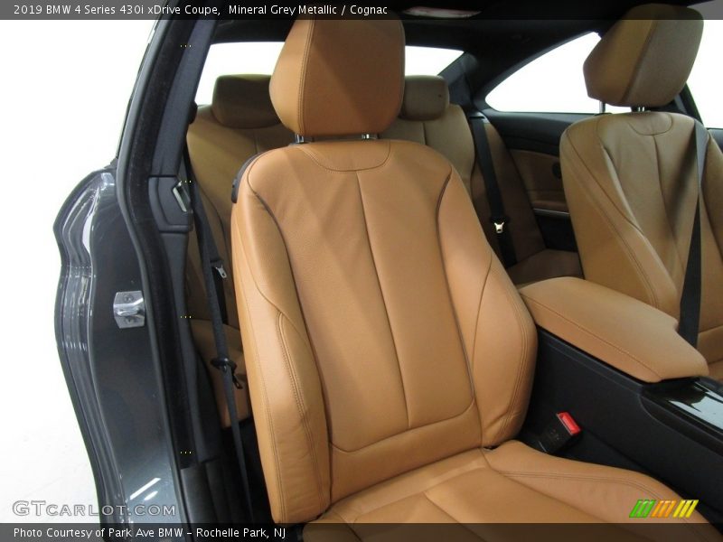 Mineral Grey Metallic / Cognac 2019 BMW 4 Series 430i xDrive Coupe