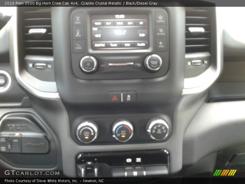 Granite Crystal Metallic / Black/Diesel Gray 2019 Ram 3500 Big Horn Crew Cab 4x4