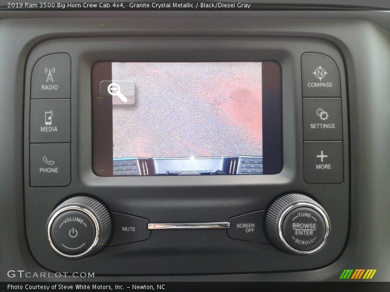 Granite Crystal Metallic / Black/Diesel Gray 2019 Ram 3500 Big Horn Crew Cab 4x4