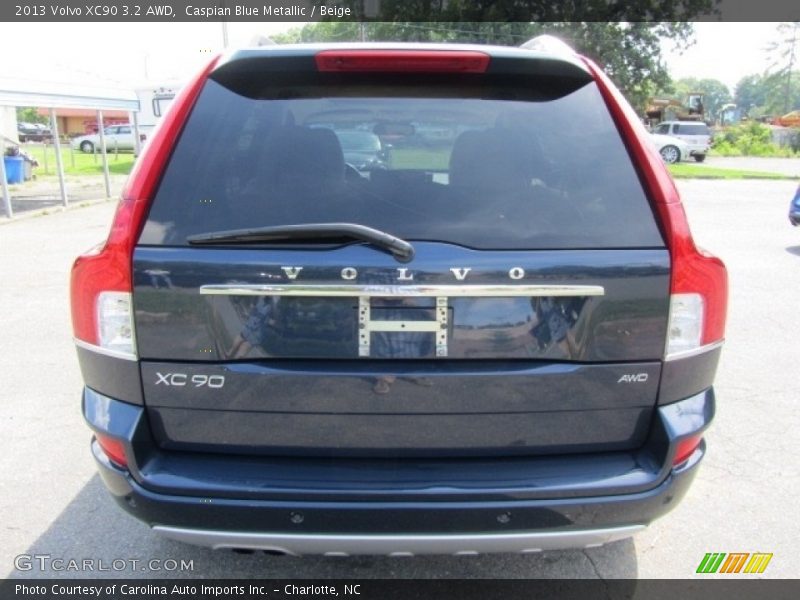 Caspian Blue Metallic / Beige 2013 Volvo XC90 3.2 AWD
