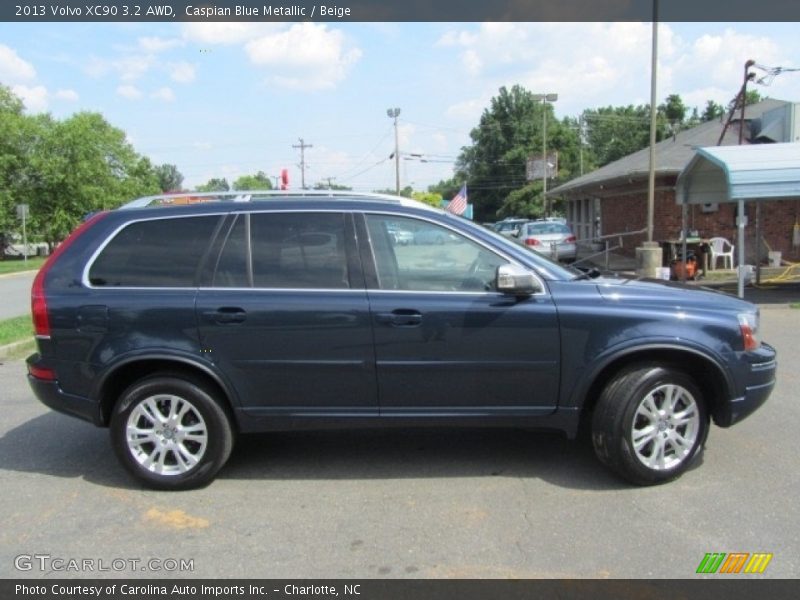 Caspian Blue Metallic / Beige 2013 Volvo XC90 3.2 AWD