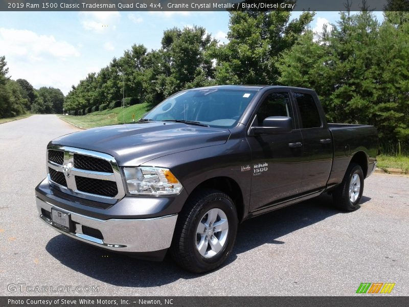 Granite Crystal Metallic / Black/Diesel Gray 2019 Ram 1500 Classic Tradesman Quad Cab 4x4