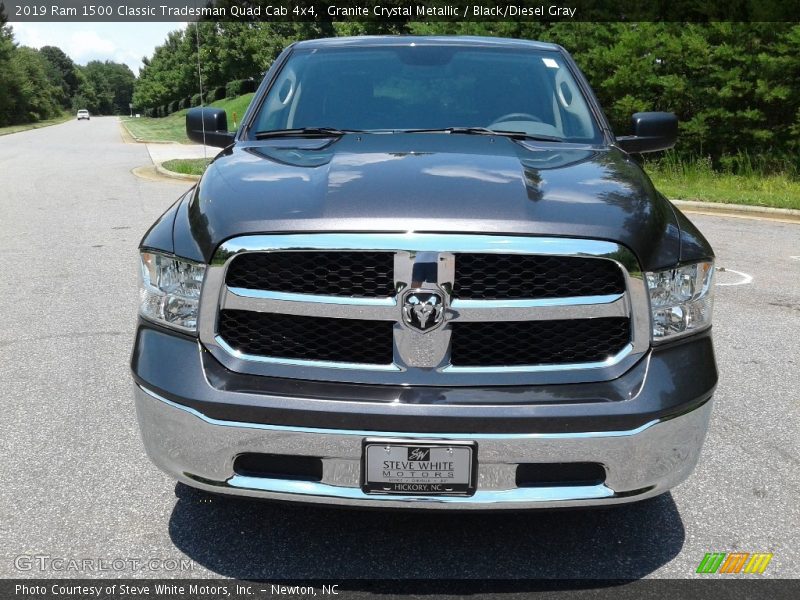 Granite Crystal Metallic / Black/Diesel Gray 2019 Ram 1500 Classic Tradesman Quad Cab 4x4