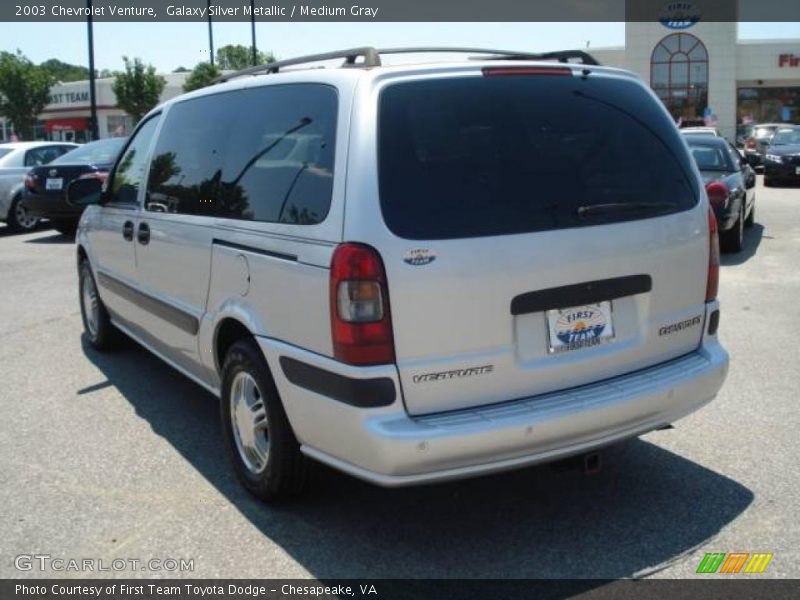 Galaxy Silver Metallic / Medium Gray 2003 Chevrolet Venture